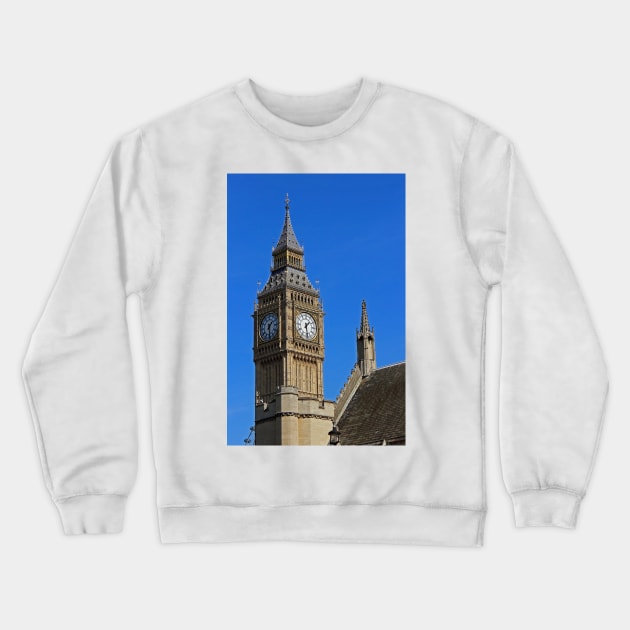 Big Ben the Elizabeth Tower Crewneck Sweatshirt by avrilharris